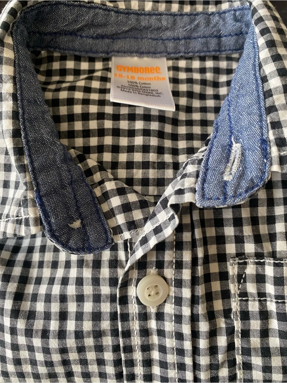 Gymboree classic gingham